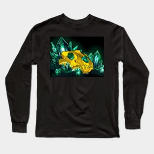 Skull and Crystals Long Sleeve T-Shirt